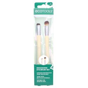 Ecotools Enhancing Eye Brush Set Duo Four Heads New in Box Sealed